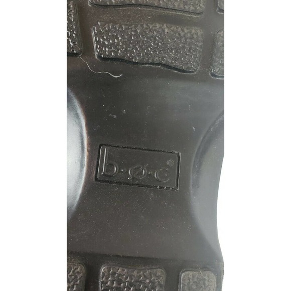 B.O.C. Born Concept Clogs 8M/W Burgundy Wine Corduroy Fabric Slip On Comfort - Picture 9 of 9